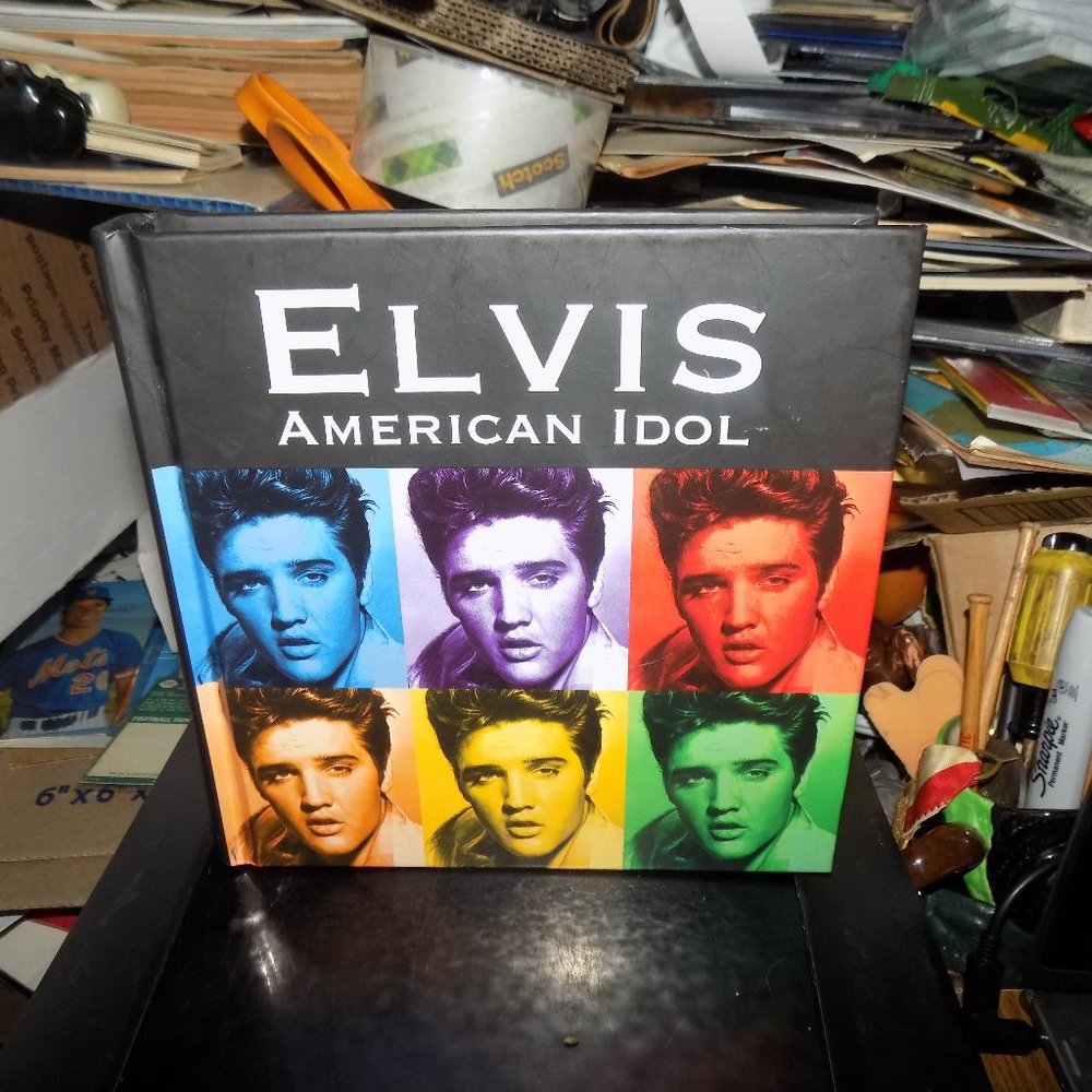 VINTAGE ELVIS PRESLEY AMERICAN IDOL HB BOOK